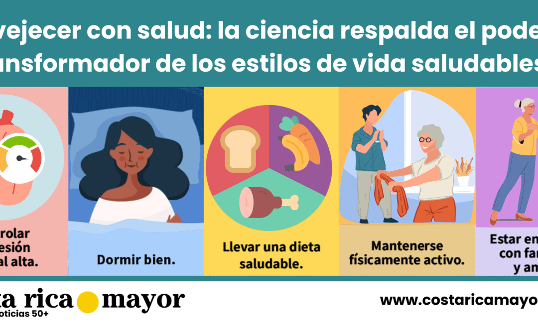 Envejecer con salud: la ciencia respalda el poder transformador de los estilos de vida saludables