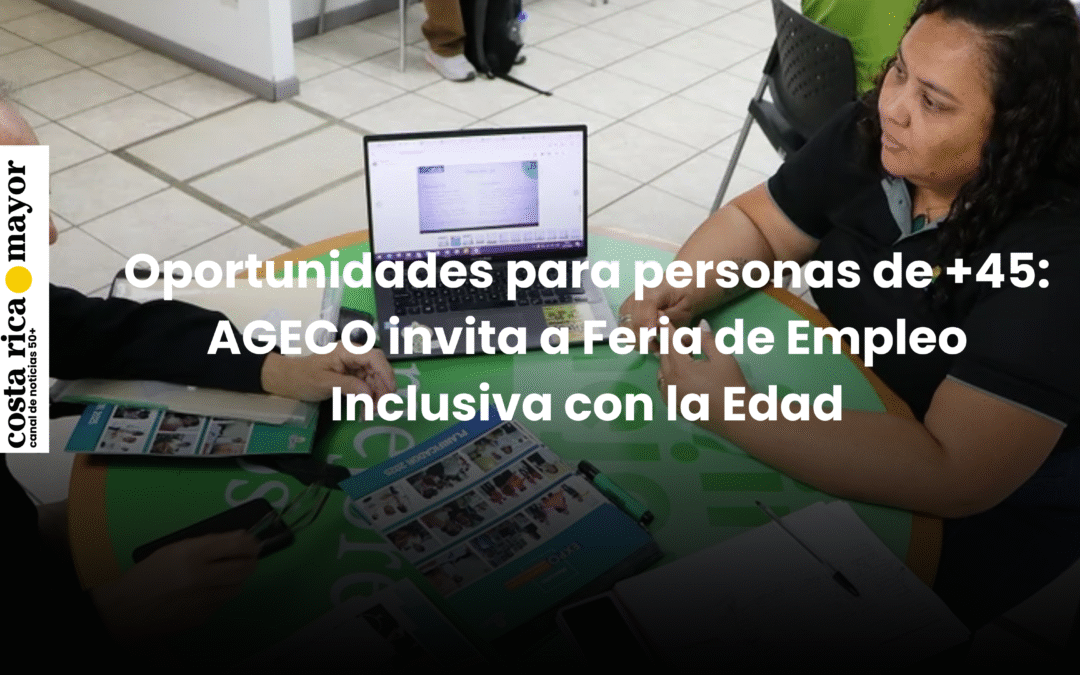Oportunidades para personas de +45: AGECO invita a Feria de Empleo Inclusiva con la Edad