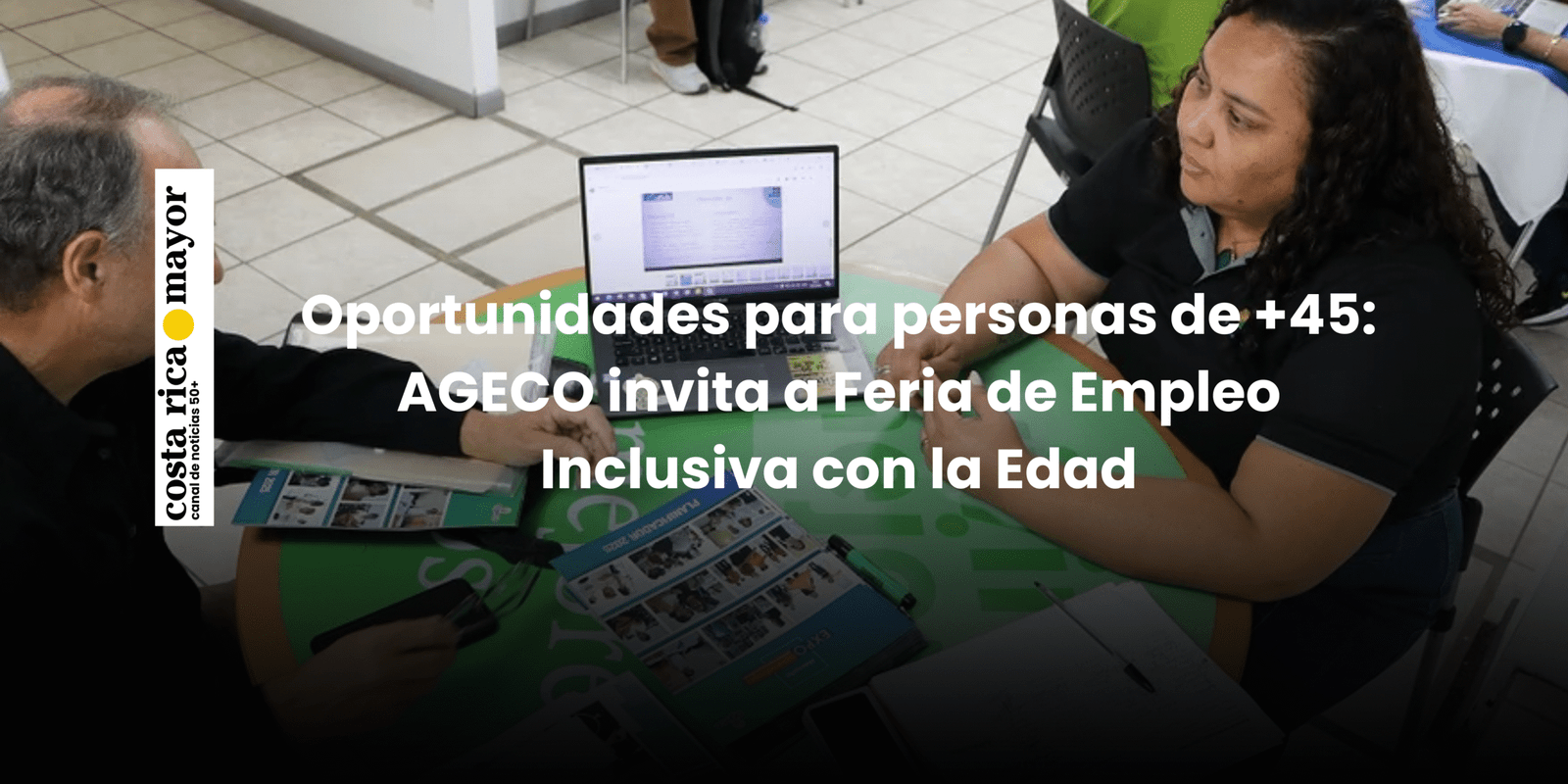 Oportunidades para personas de +45: AGECO invita a Feria de Empleo Inclusiva con la Edad