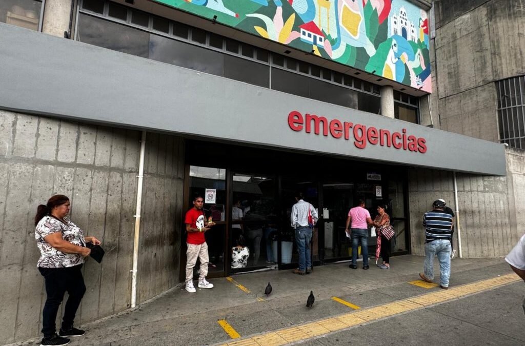 Emergencias en Hospital de Cartago: Personas mayores entre las más afectadas