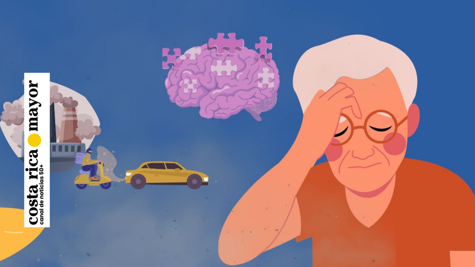 Contaminación del aire potencia la fragilidad en mayores de 50 años, revela estudio global