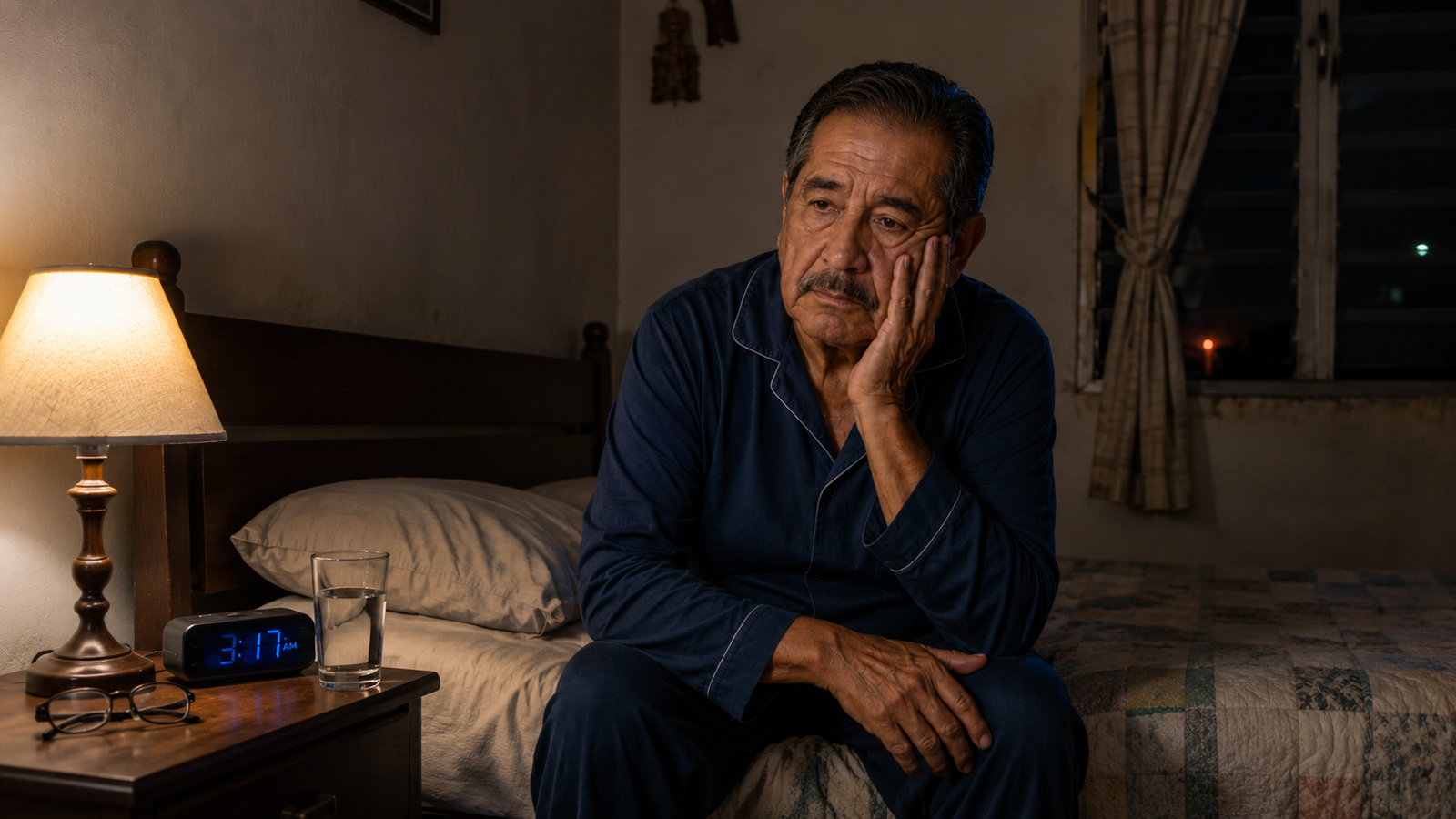 Insomnio en la persona adulta mayor: cuándo dormir mal deja de ser normal y se convierte en una señal de alerta