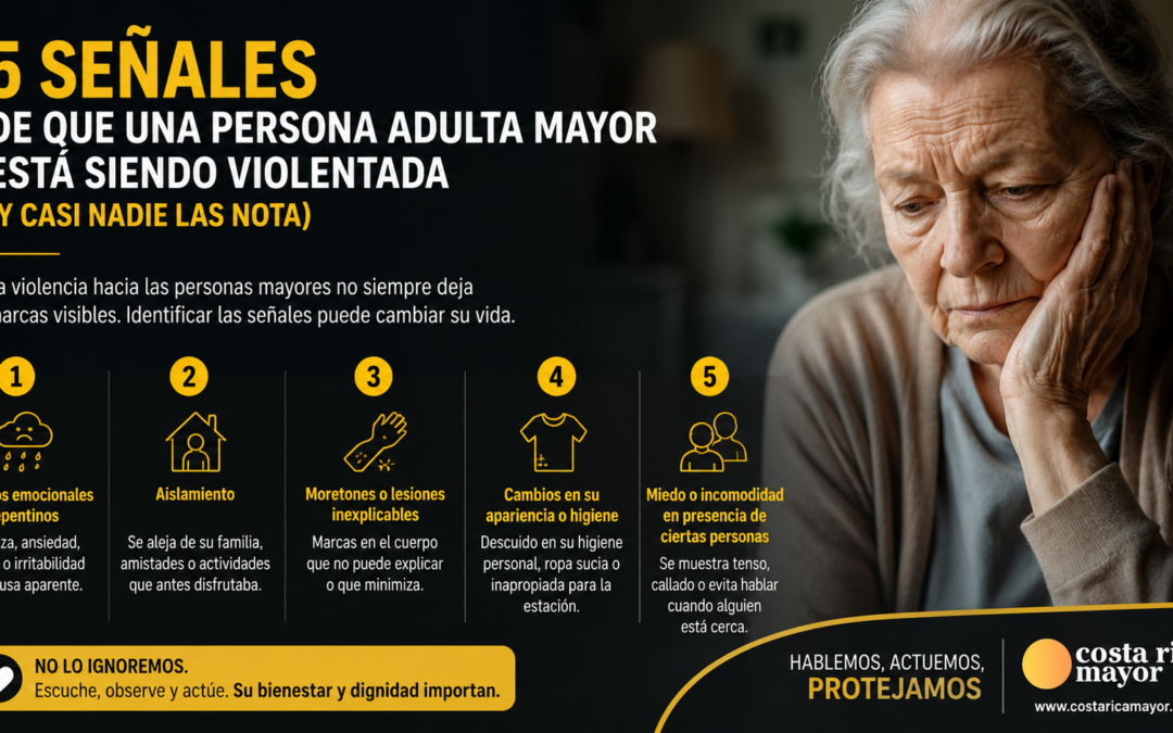 5 señales de que una persona adulta mayor está siendo violentada (y casi nadie las nota)