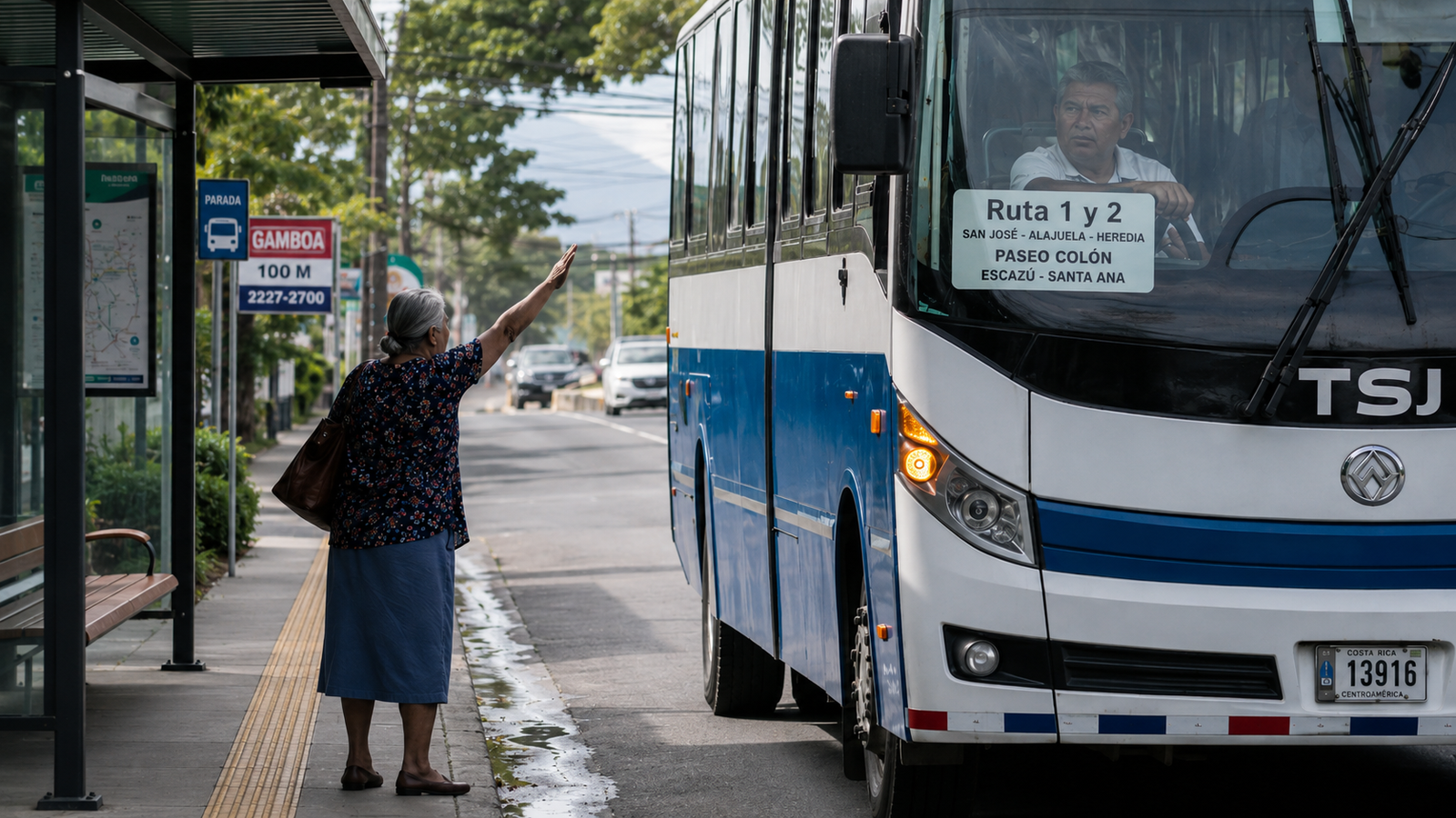 El bus que pasa de largo: maltrato, gradas imposibles y derechos de las personas adultas mayores en el transporte público