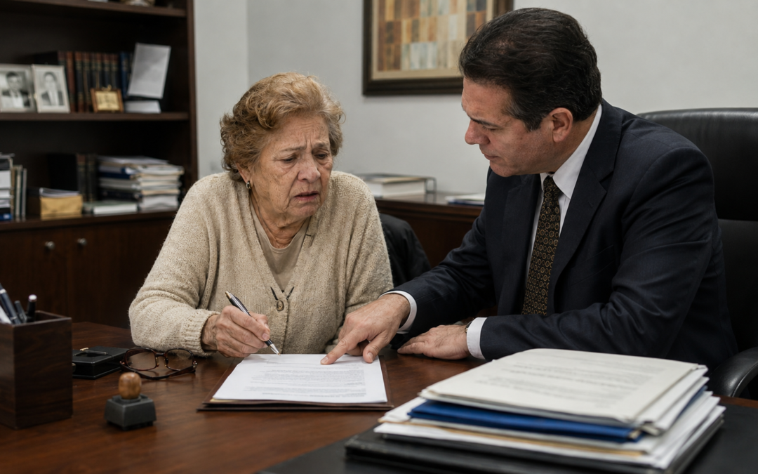 Su derecho hoy: «Firme aquí, mamá»: qué hacer cuando lo llevan donde un notario a firmar algo que no entiende
