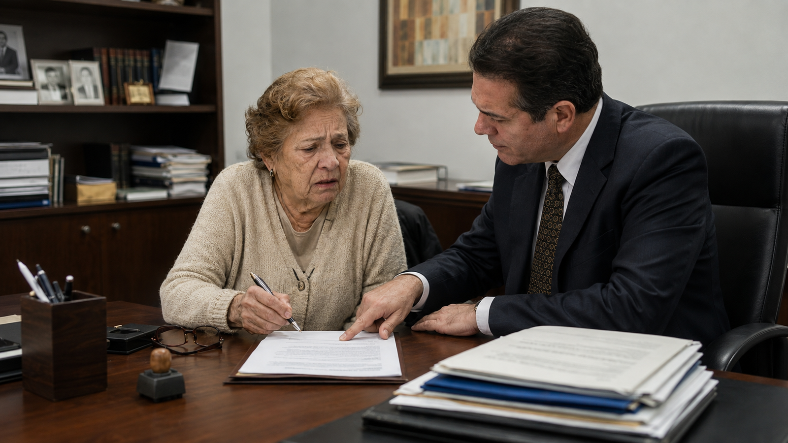 Su derecho hoy: «Firme aquí, mamá»: qué hacer cuando lo llevan donde un notario a firmar algo que no entiende