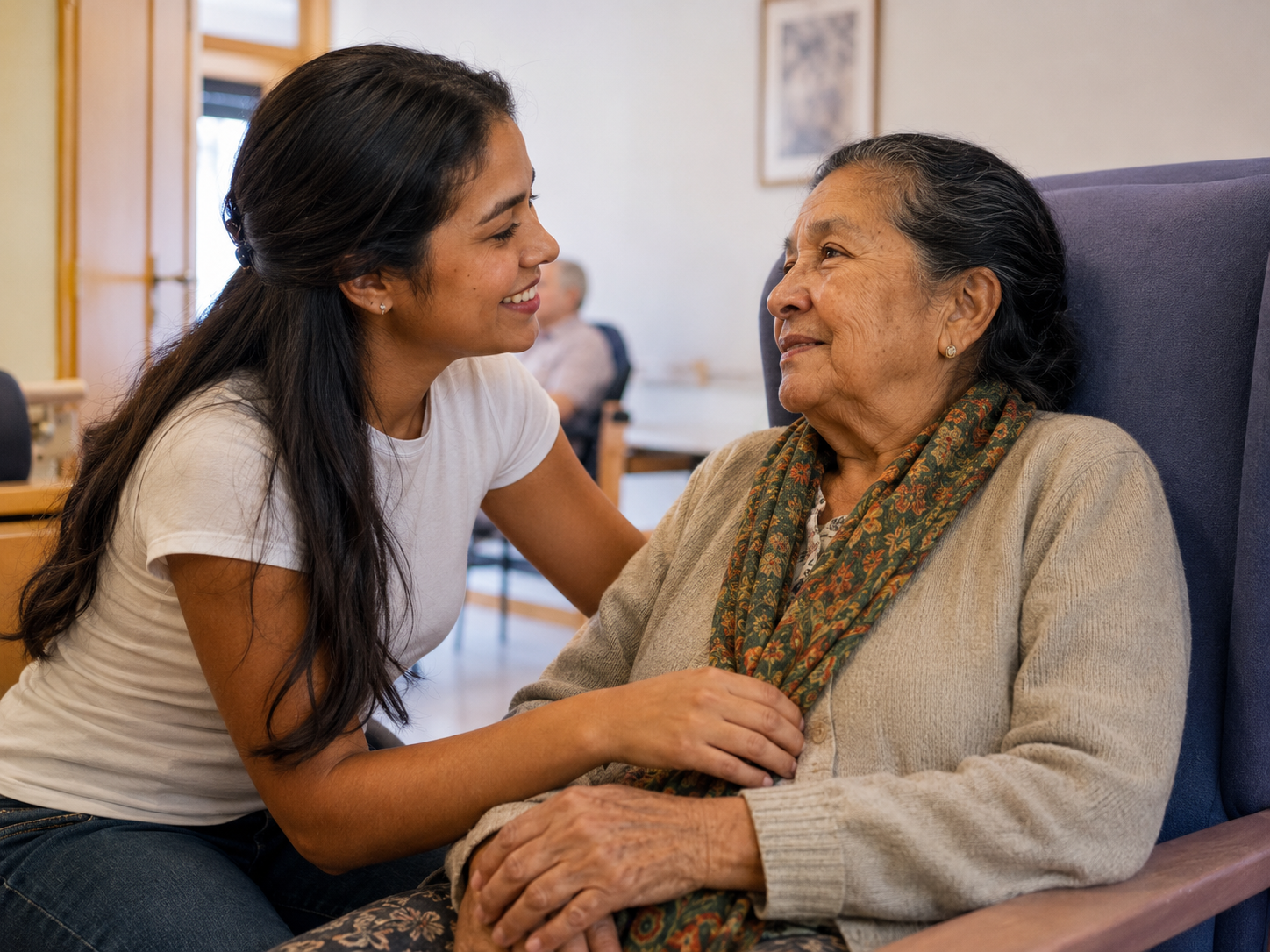 ¿Y si también visitamos a los adultos mayores?