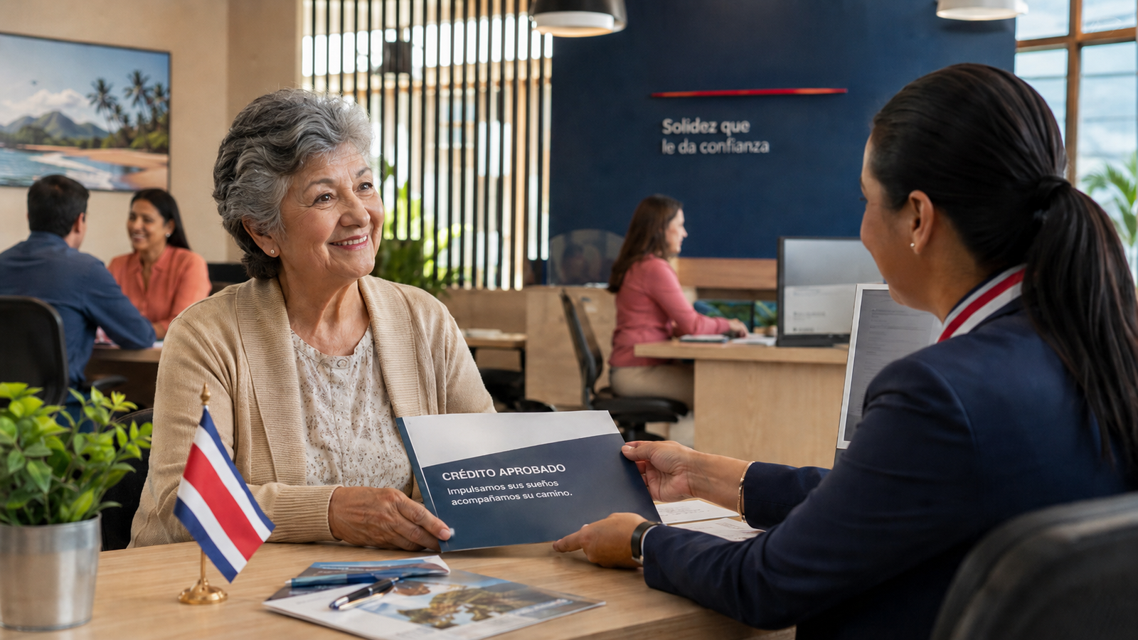 Un crédito que también es un mensaje: Bono de economía plateada llega a un banco en Costa Rica