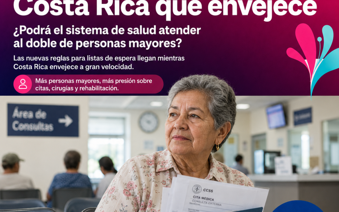 La CCSS ante la Costa Rica que envejece: ¿podrá el sistema de salud atender al doble de personas mayores?