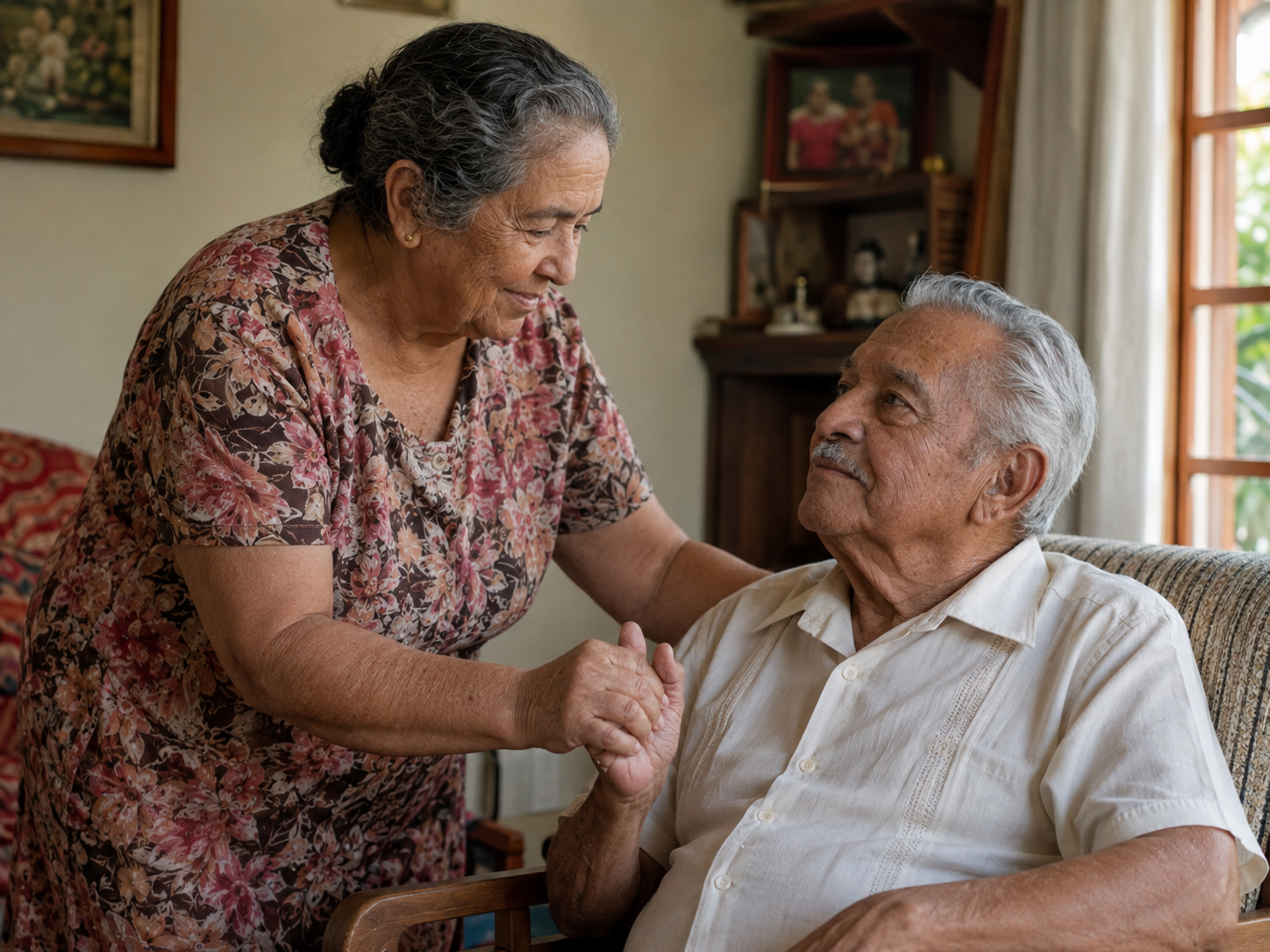 Cuando dos personas vulnerables intentan cuidarse entre sí
