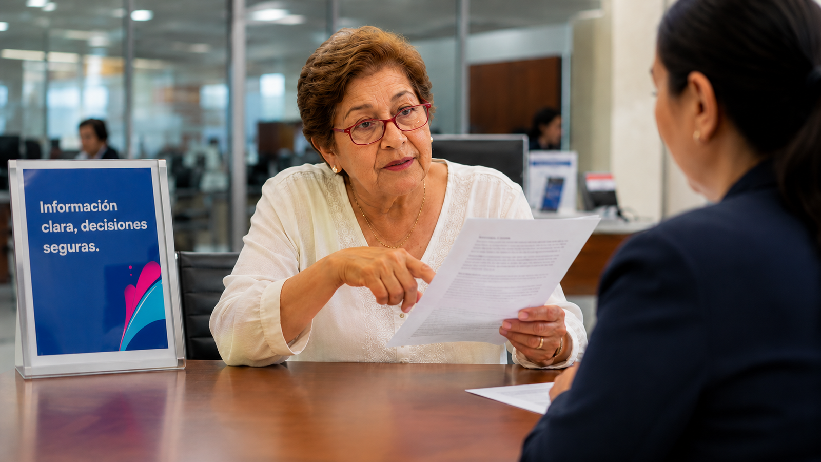 Antes de firmar, exija leer y comprender: usted tiene derecho a decidir con información