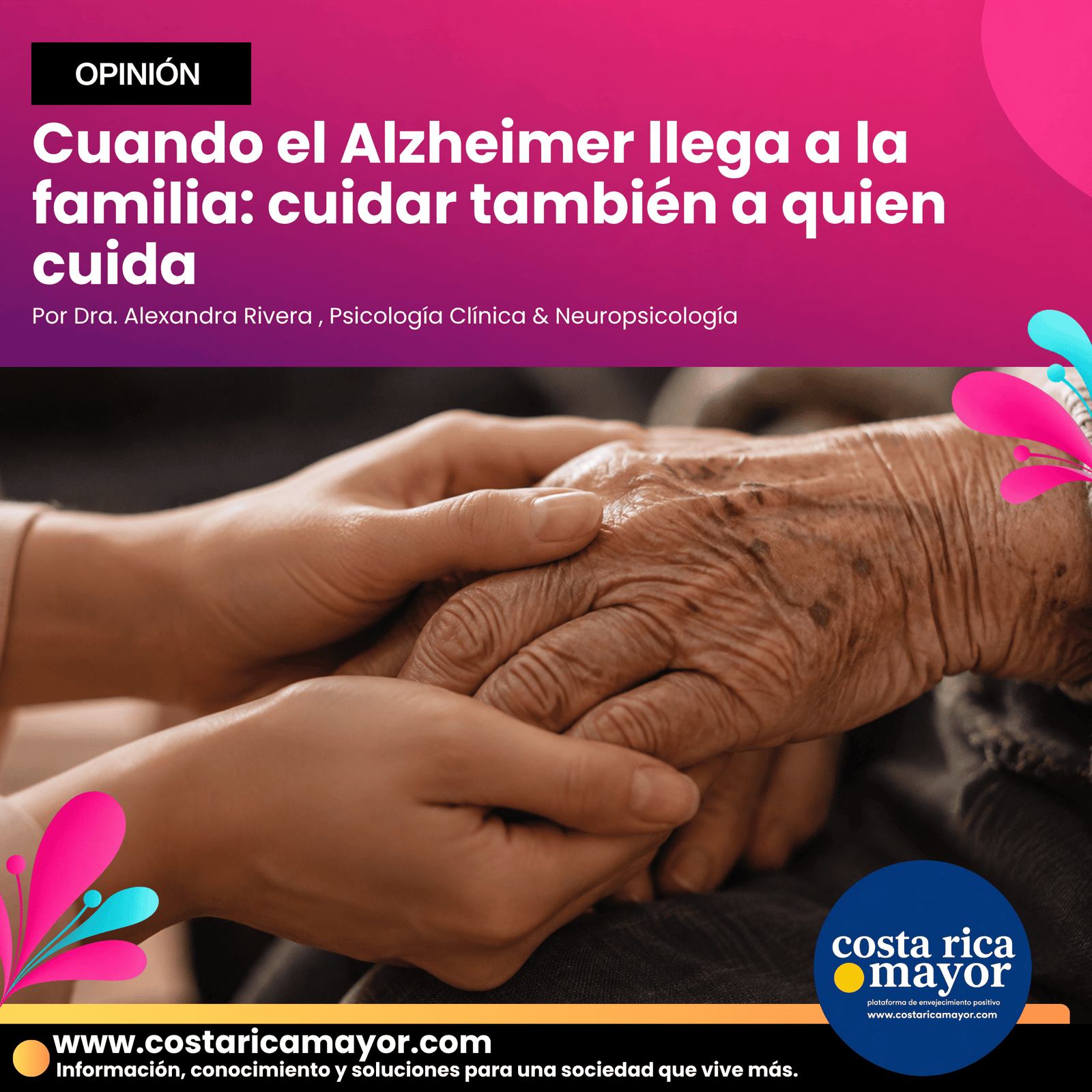 Cuando el Alzheimer llega a la familia: cuidar también a quien cuida